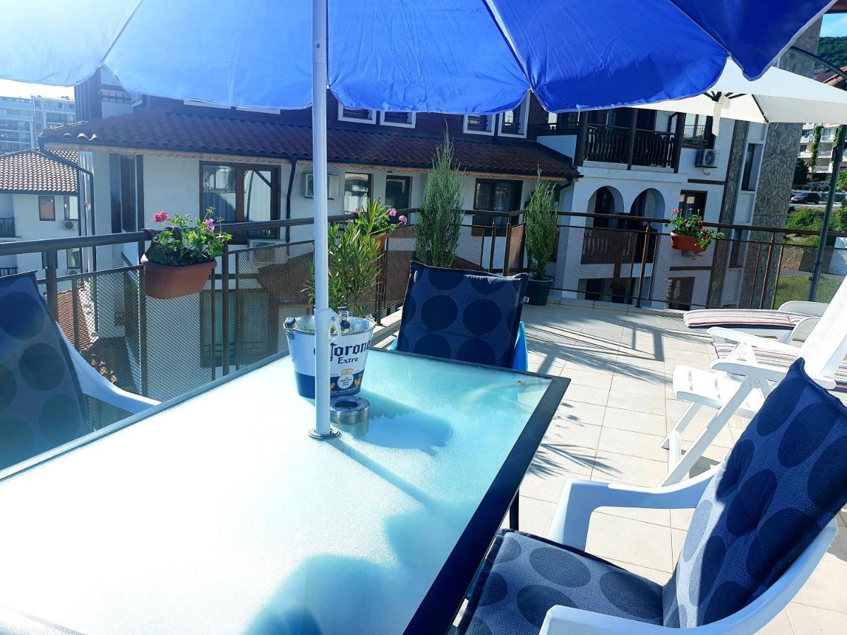 La Terrace Sea View Apartment Sveti Vlas Luaran gambar