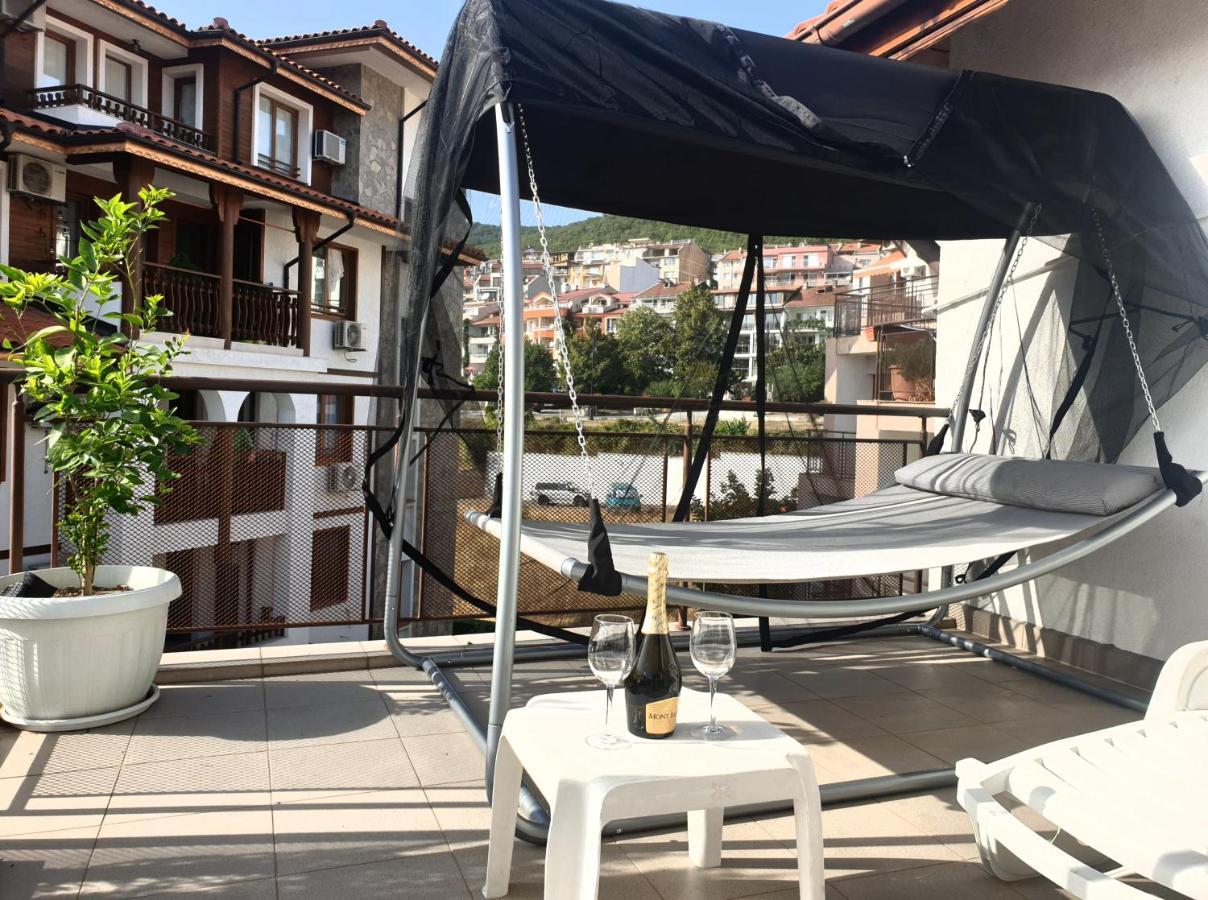 La Terrace Sea View Apartment Sveti Vlas Luaran gambar