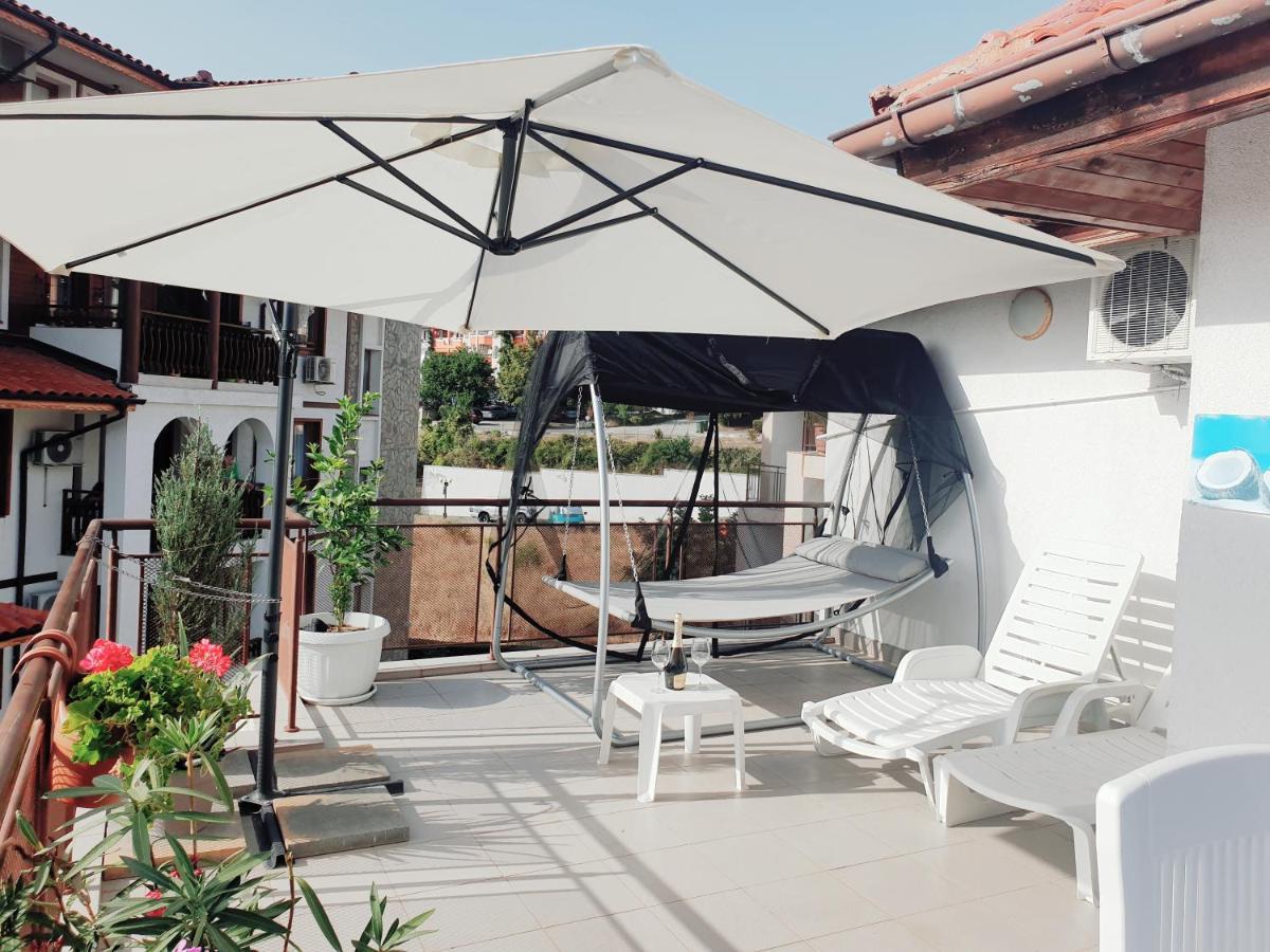 La Terrace Sea View Apartment Sveti Vlas Luaran gambar