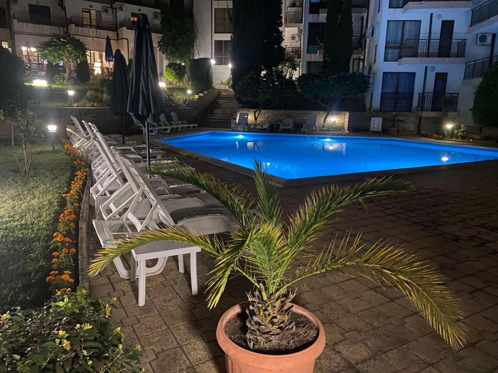 La Terrace Sea View Apartment Sveti Vlas Luaran gambar